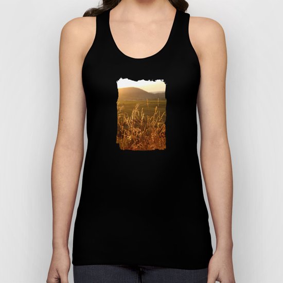 Gold Warm Light - JUSTART © Unisex Tank Top