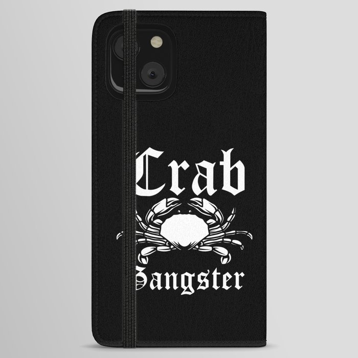 Crab Gangster iPhone Wallet Case