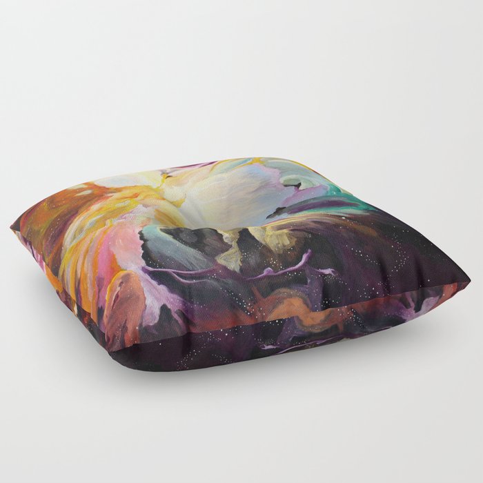 Tarantula Nebula Floor Pillow