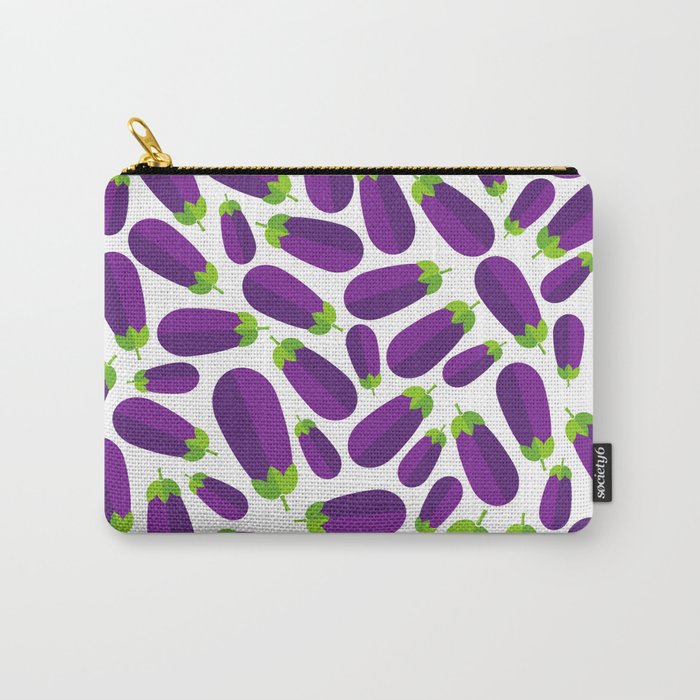 Eggplant Carry-All Pouch