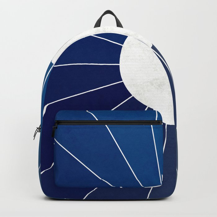 Scale of Blue Backpack