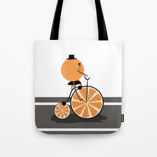 Orange ride Tote Bag
