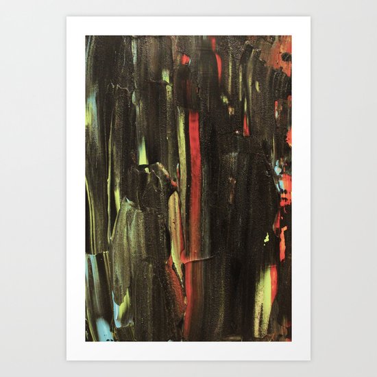 Abstract Painting 34 Art Print