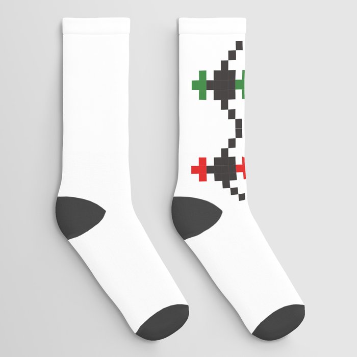 DANCER PIXELS. Socks