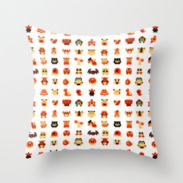 The Boys Are Back In Town Throw Pillow