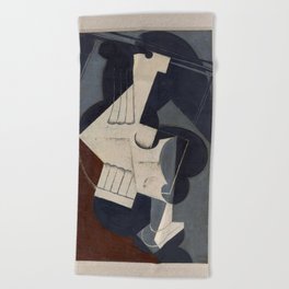 juan gris paintings Still Life (1916) Beach Towel
