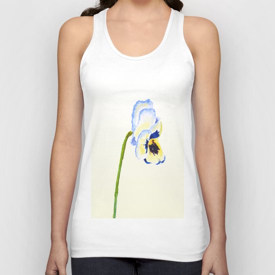 one pansy Unisex Tank Top