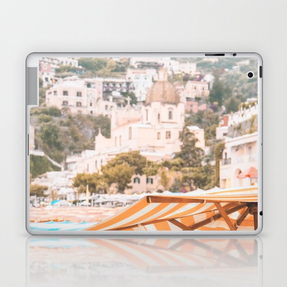 Positano, Italy Summer Time Photography Laptop & iPad Skin