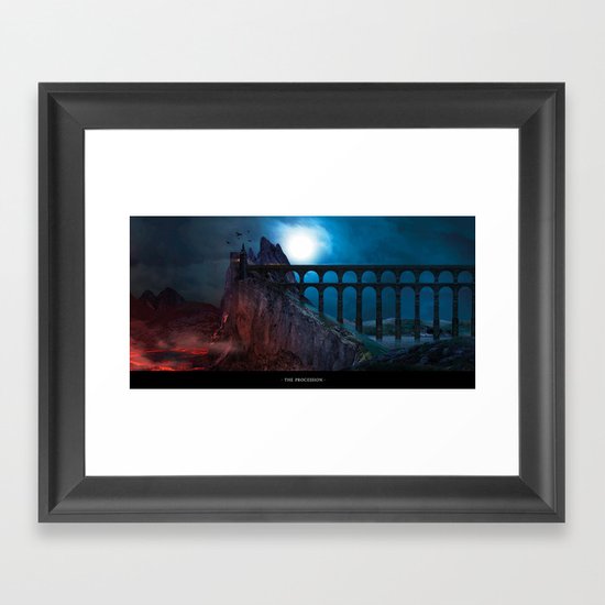The Procession Framed Art Print