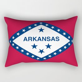 Arkansas State Flag Rectangular Pillow