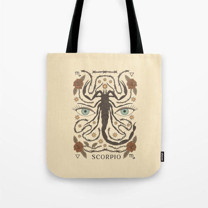 Scorpio, The Scorpion Tote Bag