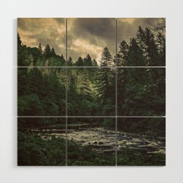 Pacific Northwest River - Nature Photography Wood Wall Art
