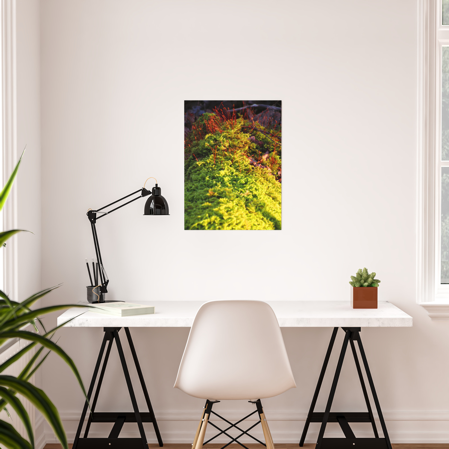 Dark Forest Moss 2 Poster By Angelz