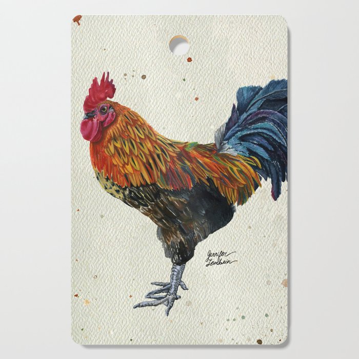 Rooster Harlow Cutting Board