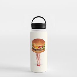 Cheeseburger Pin-Up Water Bottle