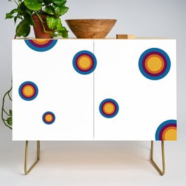 A Thought is a Thought - Thoughts on white background large format Credenza