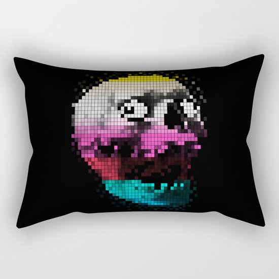PIXEL SKULLY Rectangular Pillow