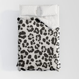 Leopard Print Glam #6 #pattern #decor #art #society6 Duvet Cover