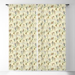 Frog Pond Party Blackout Curtain