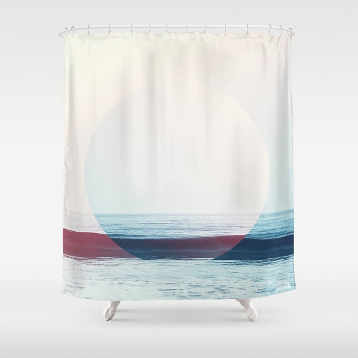 Oceans Apart Shower Curtain