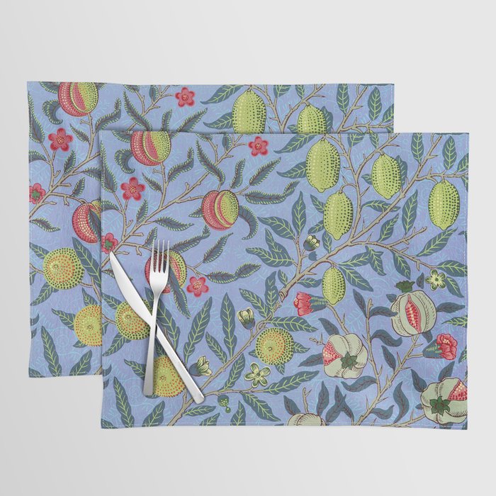 Fruit (Or Pomegranate) Illustration Art Print By William Morris Placemat