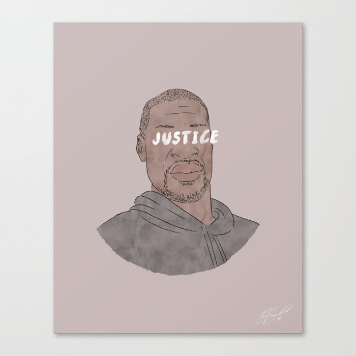 Justice Canvas Print