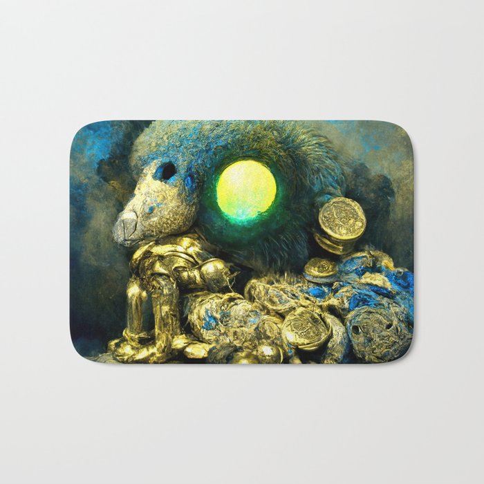 greed Bath Mat