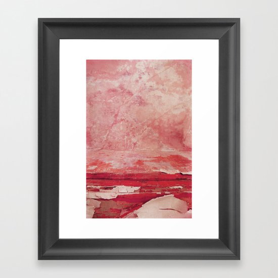 past Framed Art Print