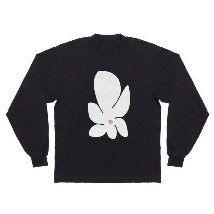 White Lily Long Sleeve T Shirt