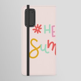 Hello Summer (pink/yellow/mint) Android Wallet Case