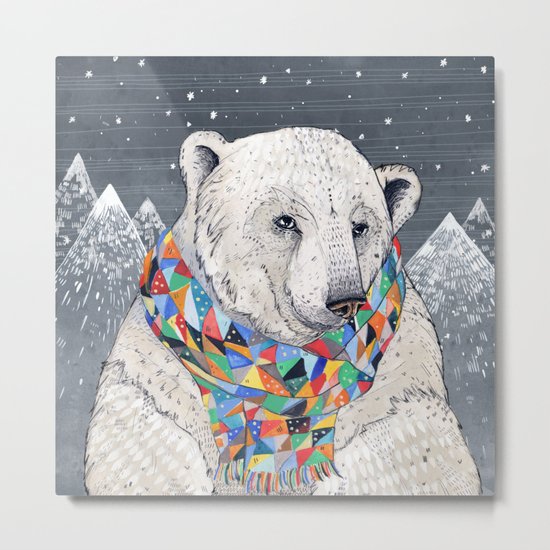 Penwyn Polar Bear Metal Print
