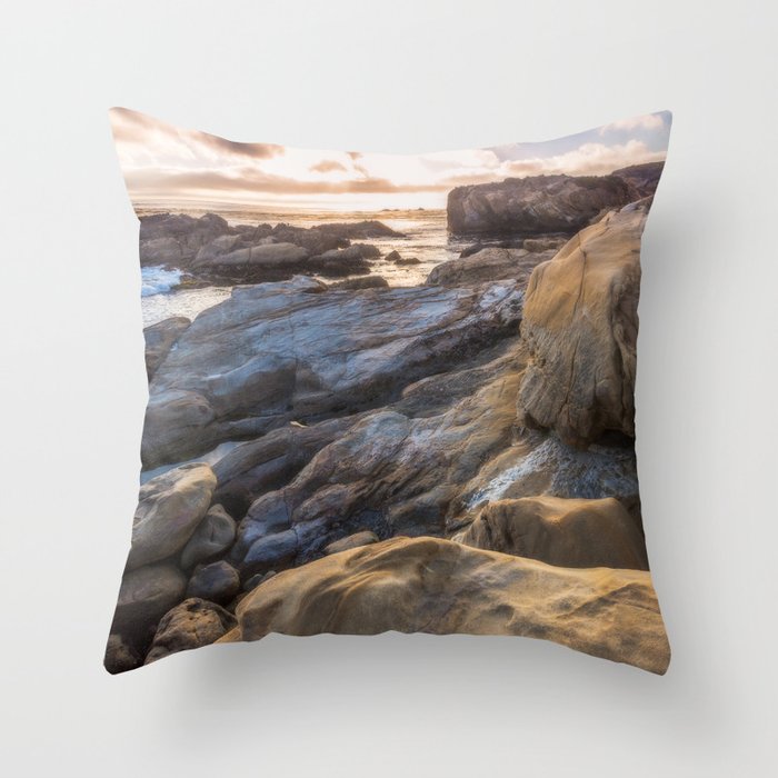 Point Lobos II Throw Pillow