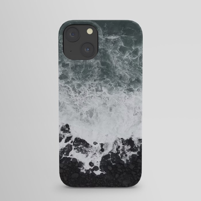 Black Lava Rock Beach | Iceland iPhone Case