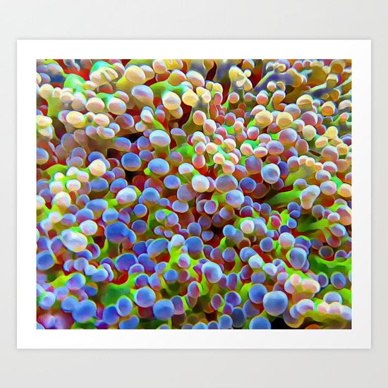 Coral Reef Art Print