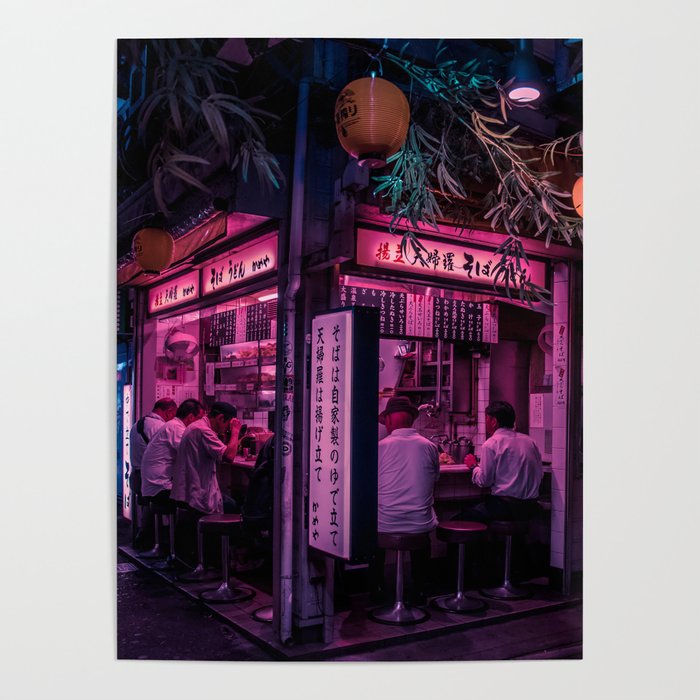 Ramen Corner in Tokyo Poster