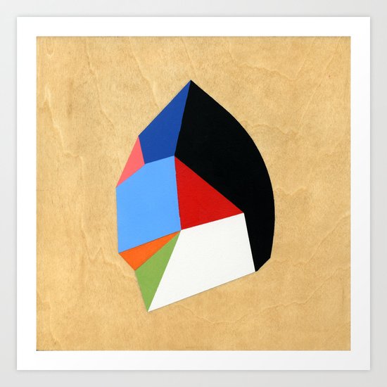 6x6 Shape No:01 Art Print