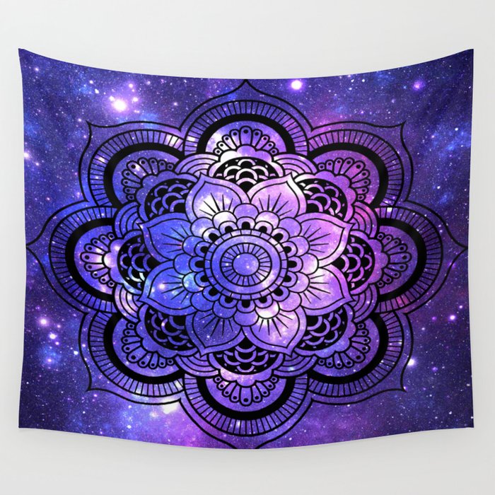 Galaxy mandala on sale tapestry