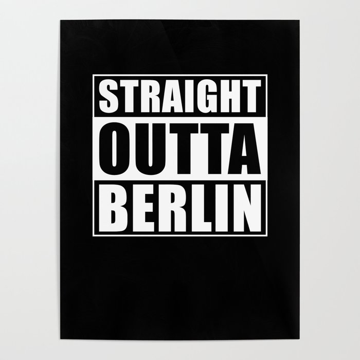 Straight Outta Berlin Poster