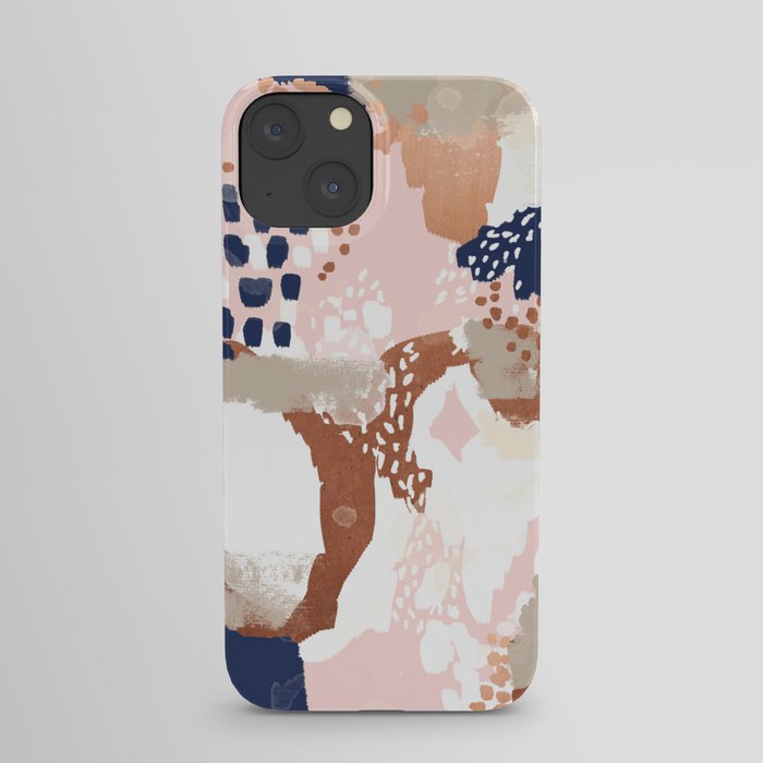 timeren Saucer Madison Sonia - rose gold navy copper modern abstract rosegold trendy pattern cell phone  accessories iPhone Case by CharlotteWinter | Society6