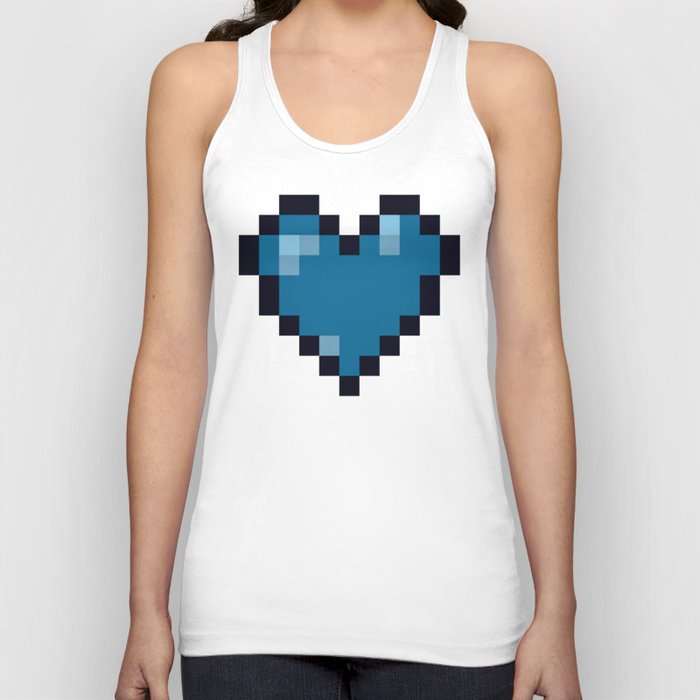 Pixel Heart 02 Tank Top