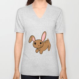 Bunny V Neck T Shirt