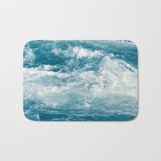 Blue Bath Mat