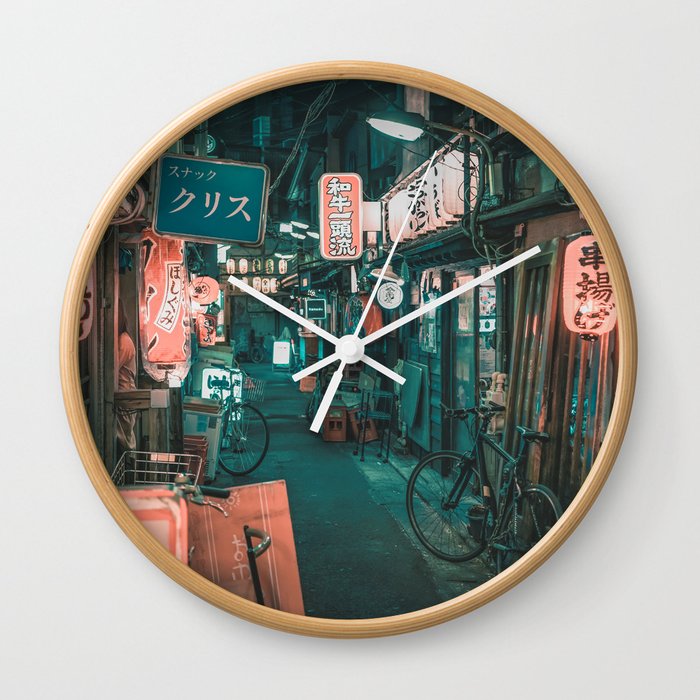 Japan City Wall Clock
