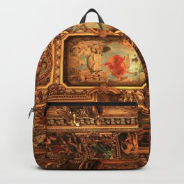 Midnight with Botticelli, Raphael, Michelangelo, & Perugino, Sistine Chapel, Rome Backpack