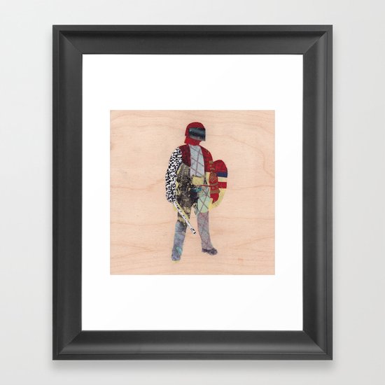 Defender Framed Art Print