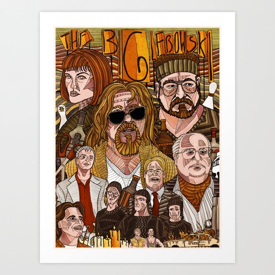 The Big Lebowski Art Print