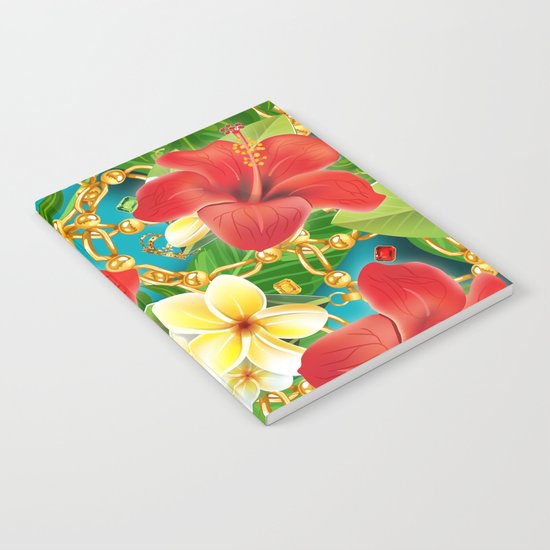 tropical color party Notebook