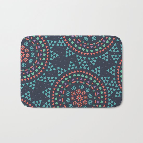 Moon Flower Bath Mat