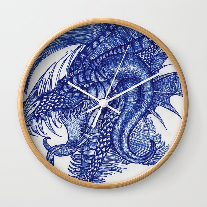 Dragon Intruder Wall Clock