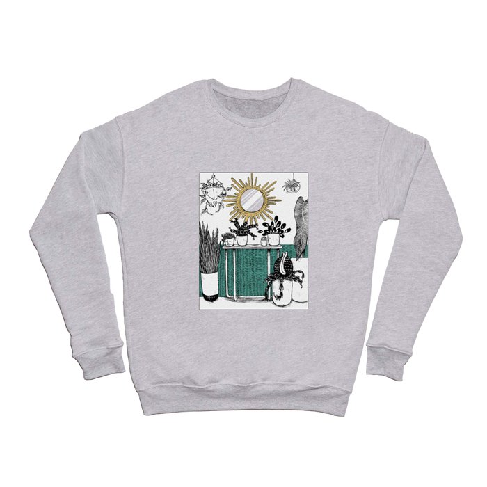 Little Houseplant of Horrors Crewneck Sweatshirt